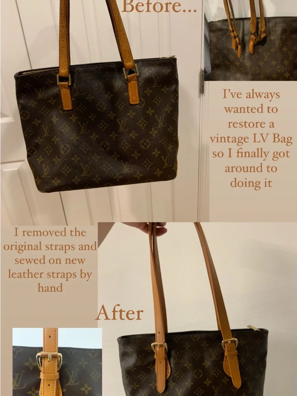 Louis Vuitton have restored